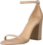 Amazon Brand - The Fix Women's Gracie Block Heel Strappy Sandal Heeled, Dove Suede, 6 B US