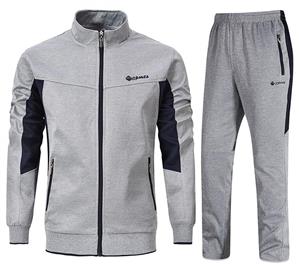 YSENTO Men's Track Suits Sports Sweatsuits Full Zip Jackets Athletic Pants Zipper Pockets