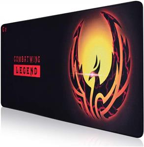 Extended Gaming Mouse Pad, 3XL Thick Computer Mousepad, Large Keyboard Mouse Mat with Non-Slip Base, Waterproof Premium-Textured Cloth, Anti-Fray Stitched Edges for Gamer, Office& Home, 30x12x1.5 inch