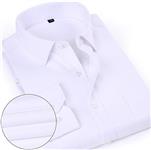 YFFUSHI Men's Formal Tuxedo Shirts Slim Fit Dress Shirt Long Sleeve Elegant Button Down Dress Shirts