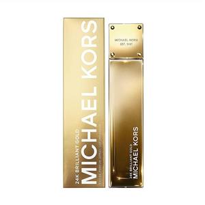 MICHÁEL KÒRS 24k Brilliant Gold Perfume For Women 3.4 oz Eau De Parfum Spray + a FREE 1.7 oz Body Wash