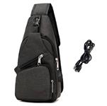BXYIZU Sling Bag Shoulder Crossbody Chest Bags Lightweight Outdoor Sport Travel Backpack Daypack for Men Women