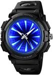 SKMEI Men's Sports Watch, Creative LED Screen Military Watches Waterproof Watches Men