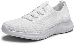 TIOSEBON Women’s Slip On Walking Shoes Lightweight Casual Running Sneakers 