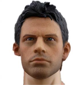 HiPlay 1/6 Scale Male Figure Head Sculpt Series, Handsome Men Tough Guy, Doll Head for 12 