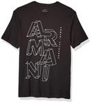 A|X Armani Exchange Men's Block Armani Logo Crew Neck T-Shirt
