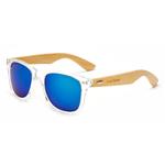 Long Keeper Bamboo Wood Arms Sunglasses for Women Men