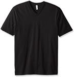 American Apparel Men's Organic Fine Jersey Short Sleeve Classic V-Neck T-Shirt