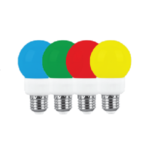 لامپ ال ای دی 1 وات حبابی رنگی پارس پایه E27 Pars Lamp Colored Bulb 1W LED E27