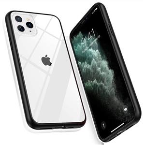 TORRAS Hybrid Clear iPhone 11 Pro Case(5.8 inches), X-Shock Thin Slim Case Hard PC with Soft Bumper Protective Phone Cover for iPhone 11 Pro 2019-Black