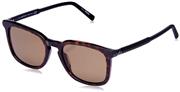 Mont Blanc MB586S Sunglasses Dark Havana w/Grey Brown Lens 52J MB 586S