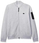 Lacoste Men's Long Sleeve Milano UNI Sweatshirt Sweater, Silver Chine, M