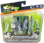Ben 10 Alien Creation Chamber Mini Figure 2-Pack RipJaws and Ghostfreak