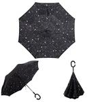 YoCozy Inverted Umbrella Windproof Golf Reverse Umbrella Travel Sun Rain Star