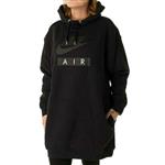 Nike Women's Sportswear Air Black/White Dress/Long Hoodie AT5417 010