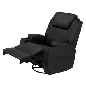 Homegear recliner chair with 8 outlet point electric massage and heat