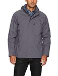 IZOD Men's Water Resistant Midweight Jacket with Polar Fleece Lining