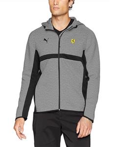 PUMA Men's Scuderia Ferrari Hooded Sweat Jacket 