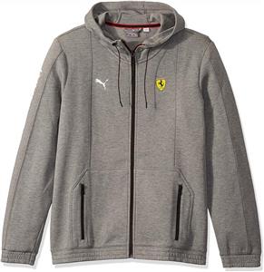 PUMA Men's Scuderia Ferrari Hooded Sweat Jacket 