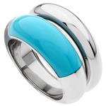 Calvin Klein Ellipse Two Tone Size 6 Ring KJ03NR010206