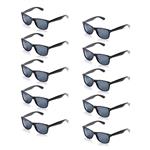 100% UV Protection Wholesale Multi PACK Unisex 80'S Retro Style Promotional Sunglasses