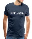 Spreadshirt Rock-Paper-Scissors-Lizard-Spock Men's Premium T-Shirt