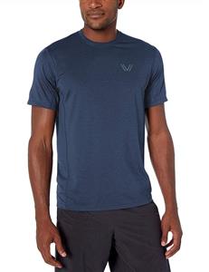 Amazon Brand -Peak Velocity Men's Tech-Stretch Short Sleeve Quick-dry Loose-Fit T-Shirt 