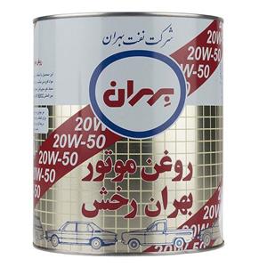 روغن موتور خودرو بهران مدل Raksh ظرفیت 3.785 لیتری 20W50 Behran Raksh 3.785L 20W50 Car Engine Oil