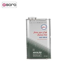 روغن موتور خودرو بهران مدل Super Pishtaz SAE یک لیتری 10W-40 Behran Super Pishtaz SAE 1L 10W-40 Car Engine Oil