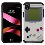 LG Tribute HD case - [Retro GameBoy] (Silver) PaletteShield dual-layer hybrid rugged armor skin phone cover (fit LG Tribute HD)