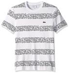 Lacoste Men's S/S Printed Stripes Jersey T-Shirt