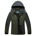 TACVASEN Men's Outdoor Sports Hooded Windproof Thin Jacket Waterproof Rain Coat