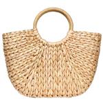 Straw Tote Bag Classic Handbags Top Handle Bag,Summer Beach Retro Chic Woven Straw Bags for Women