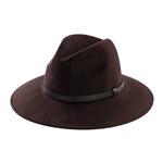 Wool Felt Hat,Wide Brim Fedora Hats Men Women Trilby Outback Cowboy Panama Caps