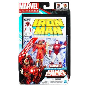 Silver Centurion vs. Mandarin - #225 Comic Book Action Figure 2-pack