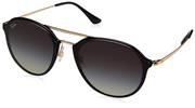 Ray-Ban Women's Blaze Flat Lens Aviator Sunglasses