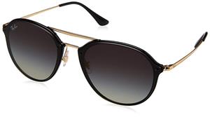 Ray-Ban Women's Blaze Flat Lens Aviator Sunglasses 