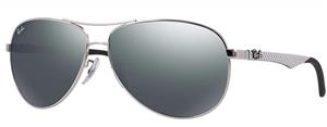 Ray-Ban Men's RB8313 Aviator Carbon Fiber Sunglasses