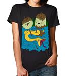 Princess Bubblegum Art T-Shirt, Adventure Time Rock Tee, Men's Women's