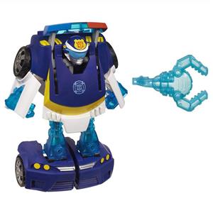 Playskool Heroes Transformers Rescue Bots Energize Chase the Police-Bot Action Figure, Ages 3-7 (Amazon Exclusive)