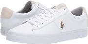 Polo Ralph Lauren Men's Sayer Sneaker, White, 14 D US