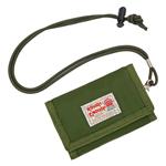 Rough Enough Army Green Travel Neck Mens Lanyard Wallet for Women with Zipper Credit Card Holder Wallet for Boys Girls Teen Adults Kids Soft Casual with Coin purse Adjustable Toggle Keychain Organizer