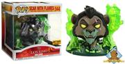 Scar with Flames The Lion King Deluxe Hot Topic Exclusive Vinyl Funko POP Figure