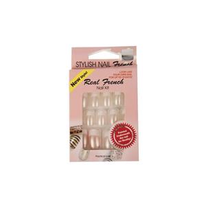 ناخن مصنوعی تریتون سری Real French مدل NDN-1518-5508 Triton Real French NDN-1518-5508 Nail Kit