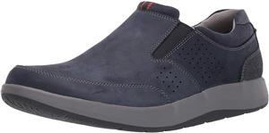 CLARKS Men's Shoda Free Waterproof Slip-on Sneaker 