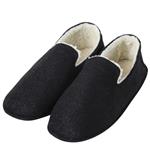Home Slipper Men's Slippers Casual Fleece Moccasin Slippers Indoor Anti-Slip House Shoes