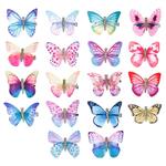 LOCOLO 18Pcs Baby Girl Hair Clips Butterfly Hair Clips Toddlers Infants Kids Hair Butterfly Snap Clips Barrettes for Women Girl and Infant