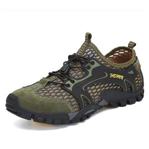 FLARUT Men's Sandals Barefoot Hiking Shoes Quick Dry Breathable Mesh Lightweight Outdoor Training Water Walking Shoes 