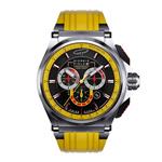 Giorgio Piola Men's Strat-3 Yellow Sport Chronograph Watch