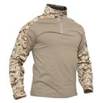 TACVASEN Men's Military Rapid Assault Sleeve Slim Fit Long Sleeve Combat T-Shirt